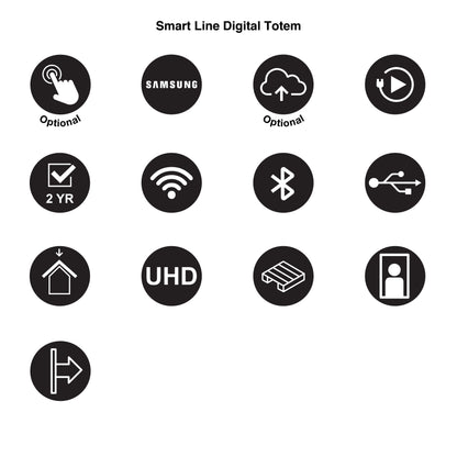 Digitale Infostele Smartline