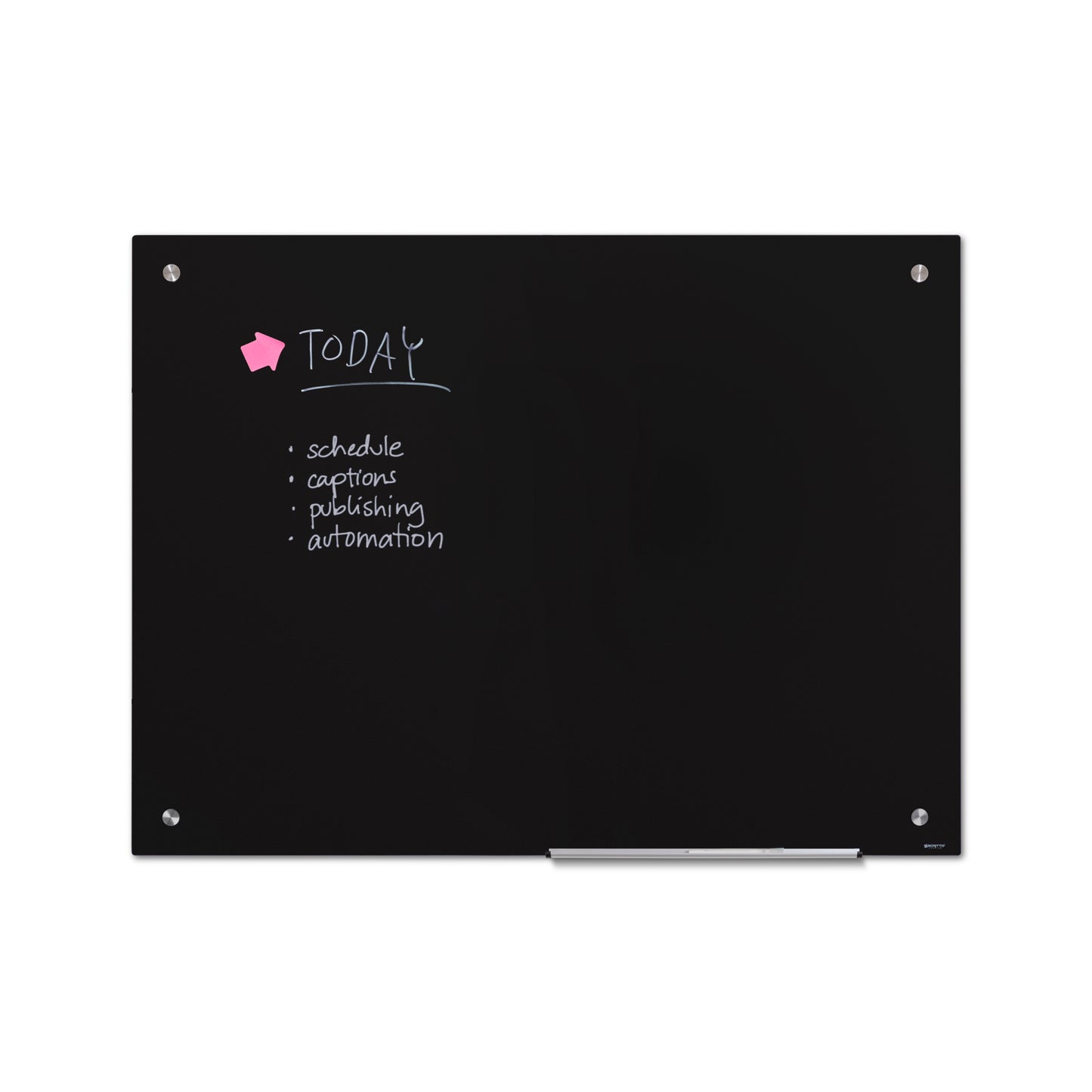 Scritto® Glasboard Schwarz