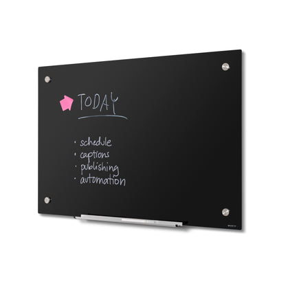 Scritto® Glasboard Schwarz