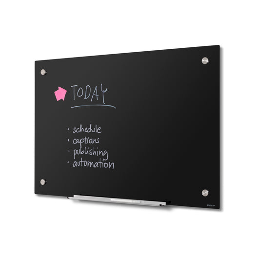 Scritto® Glasboard Schwarz